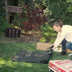 Durable Weed Block Mat Pro Garden 5oz 3ft x 100ft Eco-Friendly