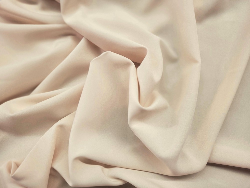 59″/60″ Ivory 100% Polyester POPLIN Fabric – By the Yard