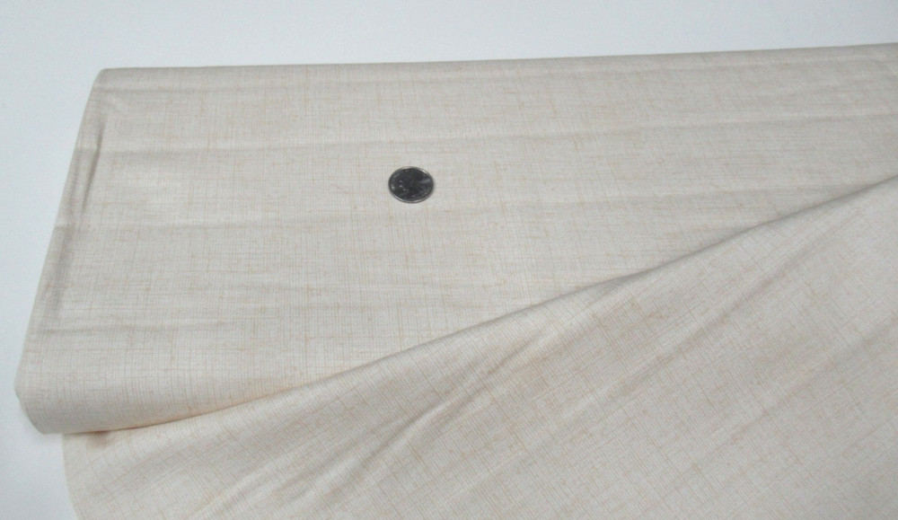 Timeless Treasures quilt-craft fabric MIX BASIC cream 2 yds (c-7200) Texture!