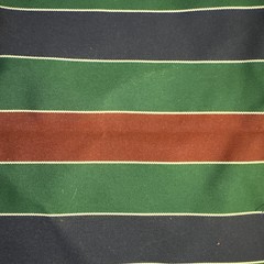 Wide Striped Canvas Navy Burgundy Green Home Decor Fabric BTY B12