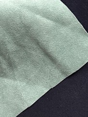 Ultrasuede® Fabric Scrap Lot – Teal, Sage Green 6 Pieces TOTAL 7.5×16.5, 3.25×9+