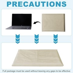 43″x130″ Faraday Fabric & Tape – Military Grade Shielding for WiFi & GPS Protect