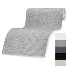 Grey Self Adhesive Linen Furniture Sofa Repair Tape 5×80 Inch Fabric Adhesive