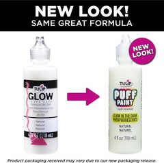 Creative 4oz Glow-in-the-Dark Fabric Paint – Permanent, Washable, Safe for Kids