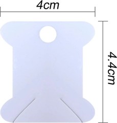 520 Pack Cardboard Floss Bobbins,Floss Cards for Wrap and Store 520bobbins