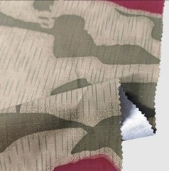Camouflage Nylon Cotton Plaid Fabric Wear Resistant DIY Cloth 1.5M Width