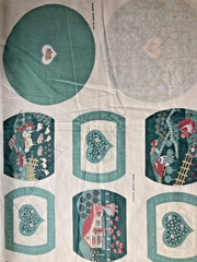 Apple Valley Basket by Ameritex printed fabric and instructions