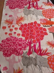 Ikea Fabric Designed by Aalto/Hagman/Laine-2012-58″ Wide/2.5 Yards-Lg Scale Prin