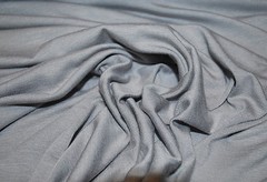 Micro Bamboo Spandex Jersey Knit Ecofriendly High End Fabric Medium Gray 9 oz