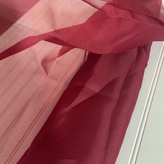 SILK WINE RED FABRIC 1 Yard x 22 Inches Wide or 36 Inches x 22 Wide