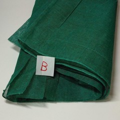 Happy Life B Mosquito Net Handmade Vintage 97×121 Green Retro Fabric