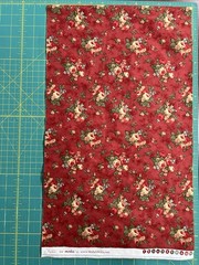 MODA 3 Sisters Vienna Nights- Red Floral- 2.75 yards Total -VTG