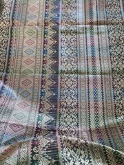 Wanma 100% Thai Silk Fabric Bulk Custom 39″ By 70″ multi patern Top Quality