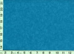 Dark & Light Teal Sponged Blender Quilting and Sewing Fabric by the Yard #2321
