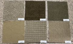 Glant Fabric lot of 42 Large Squares Scrapbooking Crafts 12×12