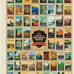 National Parks Adventure Fabric Panel 54×72 inches