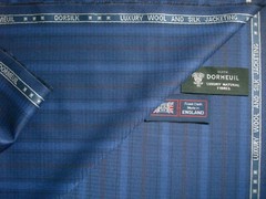 DORMEUIL WOOL & SILK JACKETING, SUITING FABRIC “Dorsilk” MADE IN ENGLAND = 2.0 m