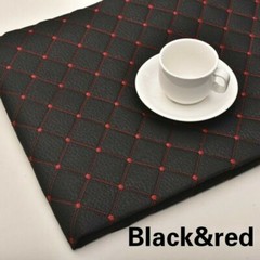 Faux Silk Diamond Fabric Heavy Duty Leatherette Upholstery Sewing Material NEW
