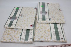 Lot of 4 Charlotte Yellow Fabric 45×108” American Residence Polycotton Sealed