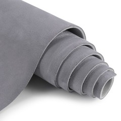 US Stock! 60″W Gray Suede Headliner Fabric Foam Backed for Car Inner Roof Repair