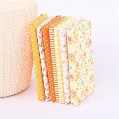 AUEAR Cotton Print Fabric Bundle Squares 9.8″x9.8″ Quilting 35 Pack Style a