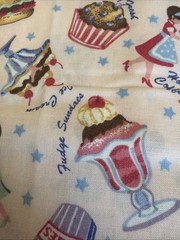 2 Yards Of Cotton Fabric (631) Sold By The Yard