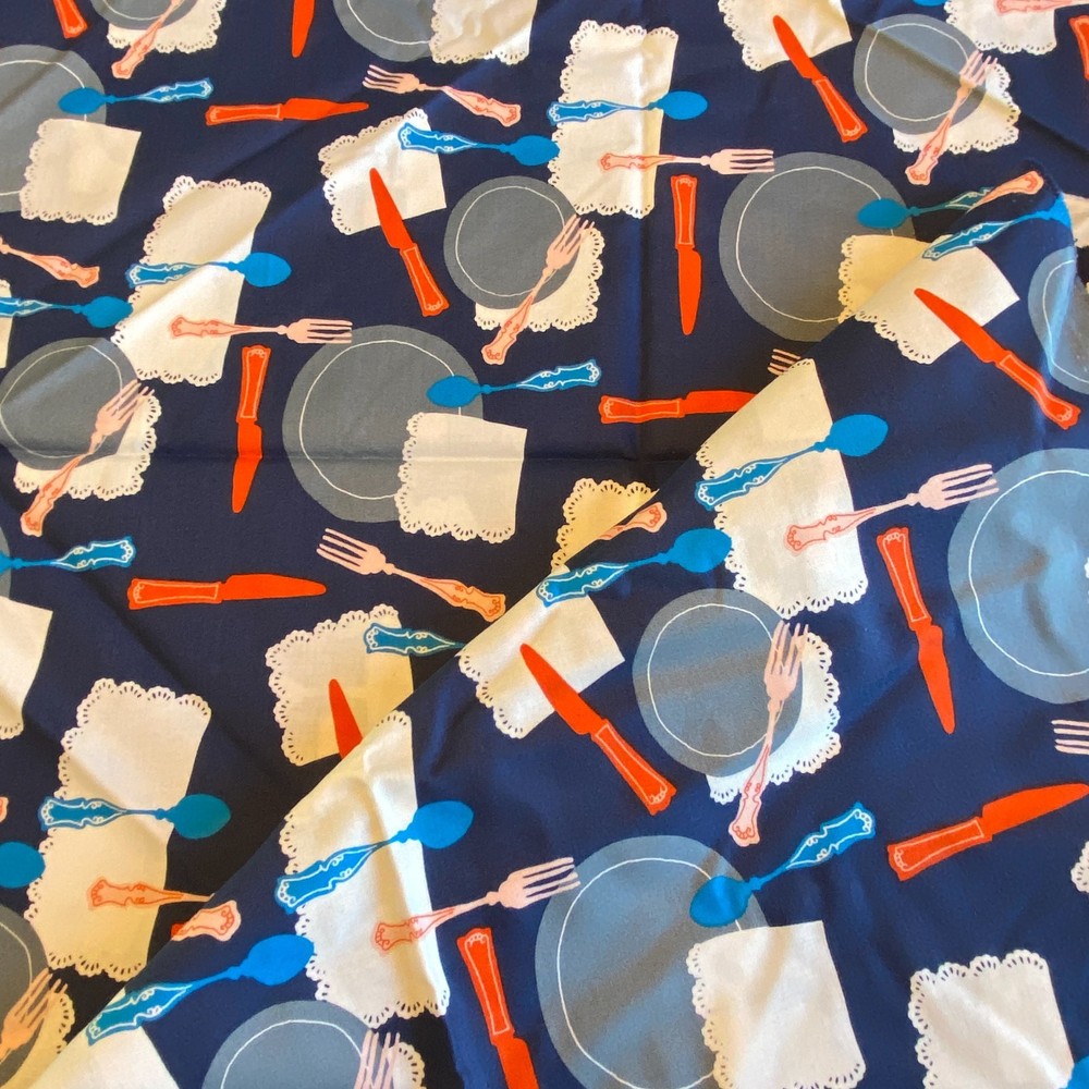 1 YD Novelty Bake Fabric Windham Cotton Prints