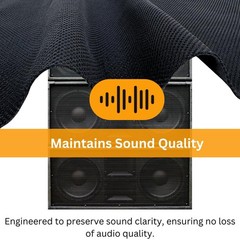 Speaker Grill Cloth Fabric 3D Mesh Acoustic Box Cover Breathable Repair Carpe…