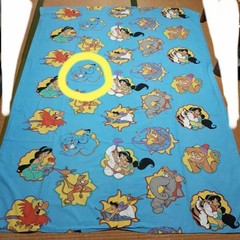 Disney Aladdin Vintage Duvet Cover Single Side