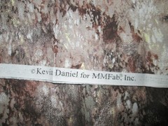 Cotton Fabric – MMFab, Inc. – Multi-colored brown landscape – 1 1/2 Yards