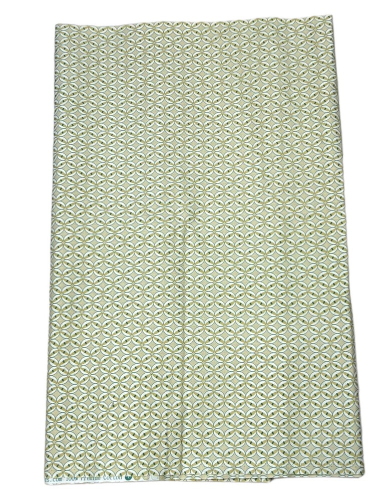 Art Gallery Filigree Collection 100% Cotton 2.5 Yards 42” Wide Light Green White