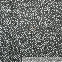 BonEful FABRIC FQ Cotton Quilt Black White B&W Gray Bandana Cowgirl Block Square