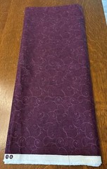 Whimsy Basic by Color Principle for Henry Glass Soothing Swirl Wine Purple 2 Yds