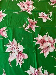 Authentic Top Italian designer Pure cotton luxury dress Fabric. Made in Italy