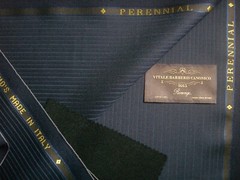 Vitale Barberis Canonico SUPER 110’S WOOL SUITING FABRIC MADE IN ITALY = 3.4 m.