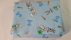 Looney Tunes Warner Brothers Bug’s Bunny What’s Up Doc Cotton Fabric Blue