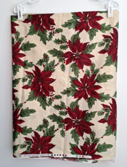 Hoffman International Fabrics Screen Print Christmas 3 2/3 Yd 45″ New