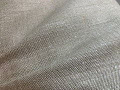 Oatmeal Natural Color Heavy Weight 100% Linen 2 yards, 34″ Remnant Sale #23