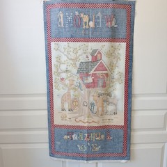 Henry Glass Whole Country Caboodle “Alphabet Zoo” Cotton Panel 43″ x 23″