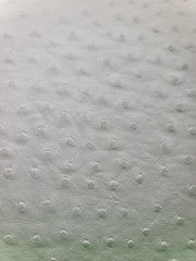 White Textured Ostrich Faux Vinyl Marine grade UV resistance Fabric By The Yard