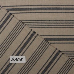 BALLARD DESIGNS SUNBRELLA CROSS COUNTRY NAVY BLUE STRIPE FABRIC 1.8 YARDS 54″W