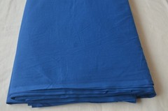 100%Cotton Royal Blue Solid Plain Fabric 3 Yard NO TARRIF CHARGES 100%✅ ZK_76