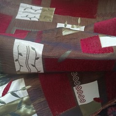 Luscious Upholstery or Pillow Fabric Patchwork Quilt Blanket Throw 60″ WX48″ L