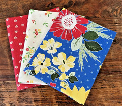 3 Fat Quarters Bundle Riley Blake “Summer’s In Town” Floral Quilt Cotton