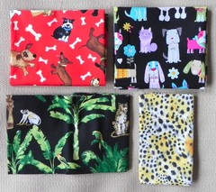25 Fat Quarters, Assorted Novelty Patterns, Multicolor 18″x21″ Cotton Fabric #5