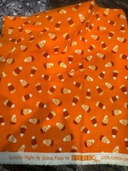 Spooky Nights Grace Popp FQB fabric 14 pc plus panel OOP HTF Halloween