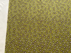 Cotton Fabric Polka Dots Green By Jo Ann 42”x 37” 508