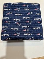 New England Patriots Cotton Fabric 3 Yards