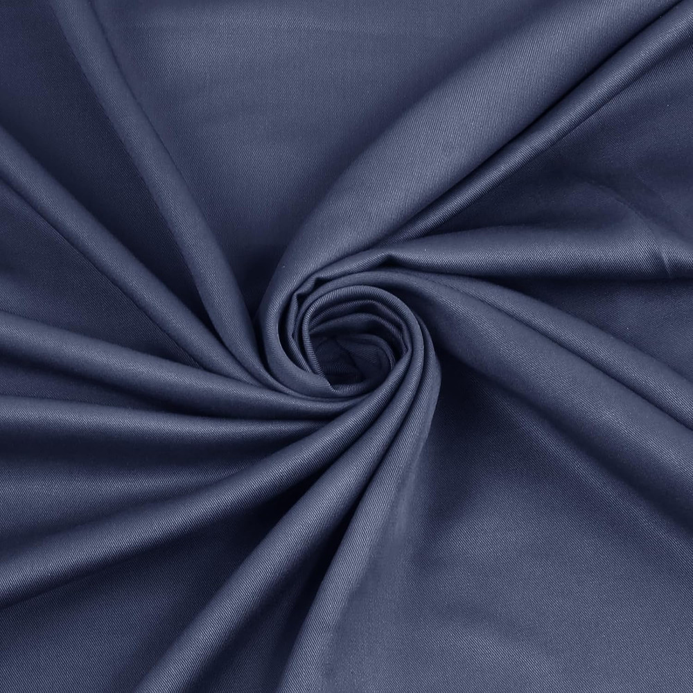 Granite Blue 100% Rayon Derived from Bamboo Fabric, 3Yd X 60In | Thermo-Regulati