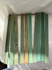 28 Pc 18 Pc 10 -1/2” Round Flat 10 pc Green Roof Lot
